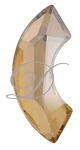 Swarovski 2037 Eclipse Rhinestones 14mm Golden Shadow